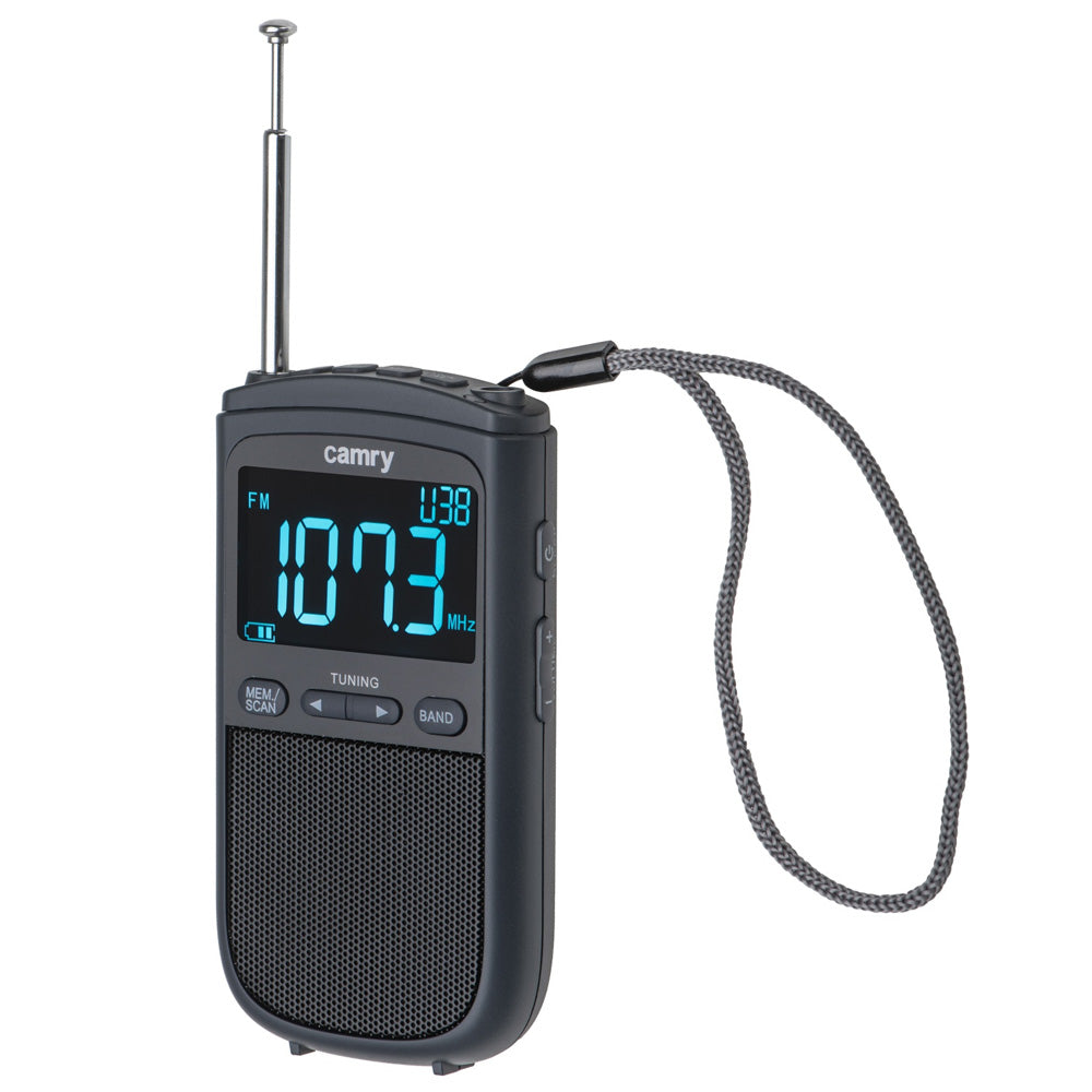 CAMRY Portable USB Mini Radio Black