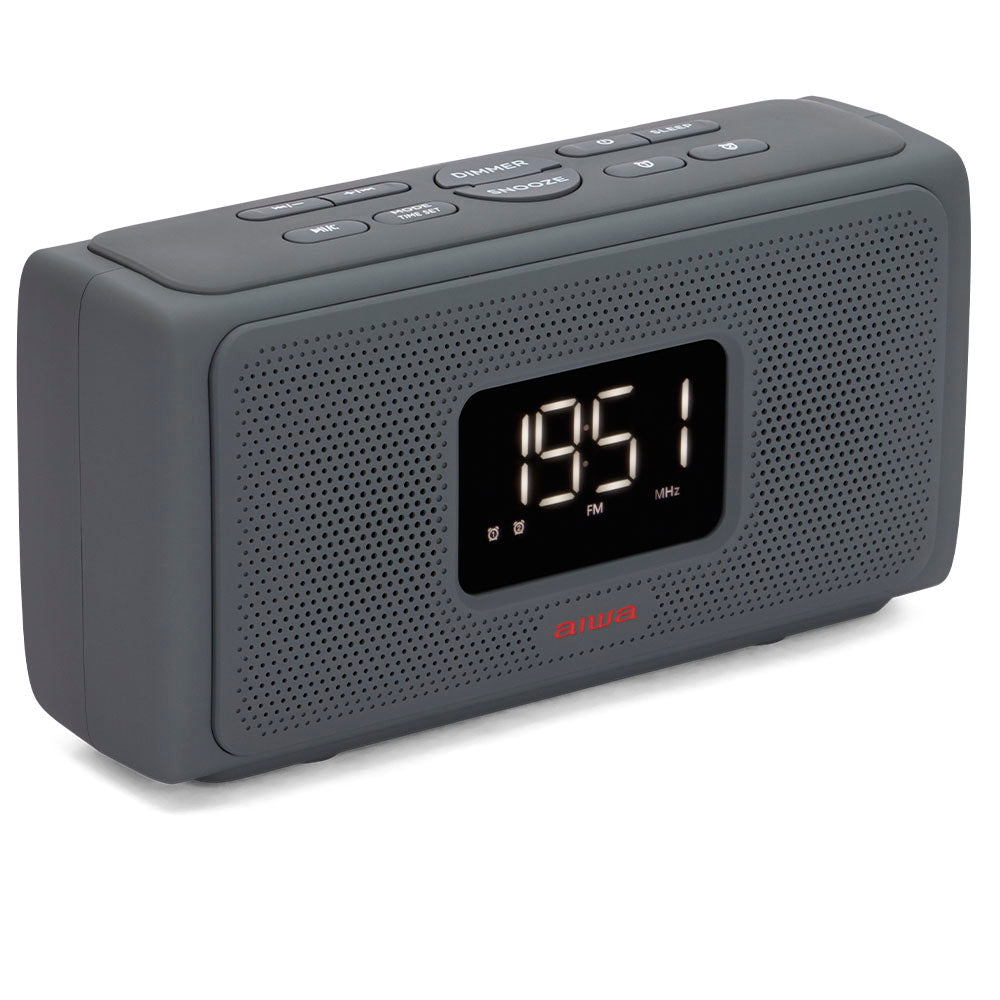 AIWA Bluetooth Clock Radio RMS 20W