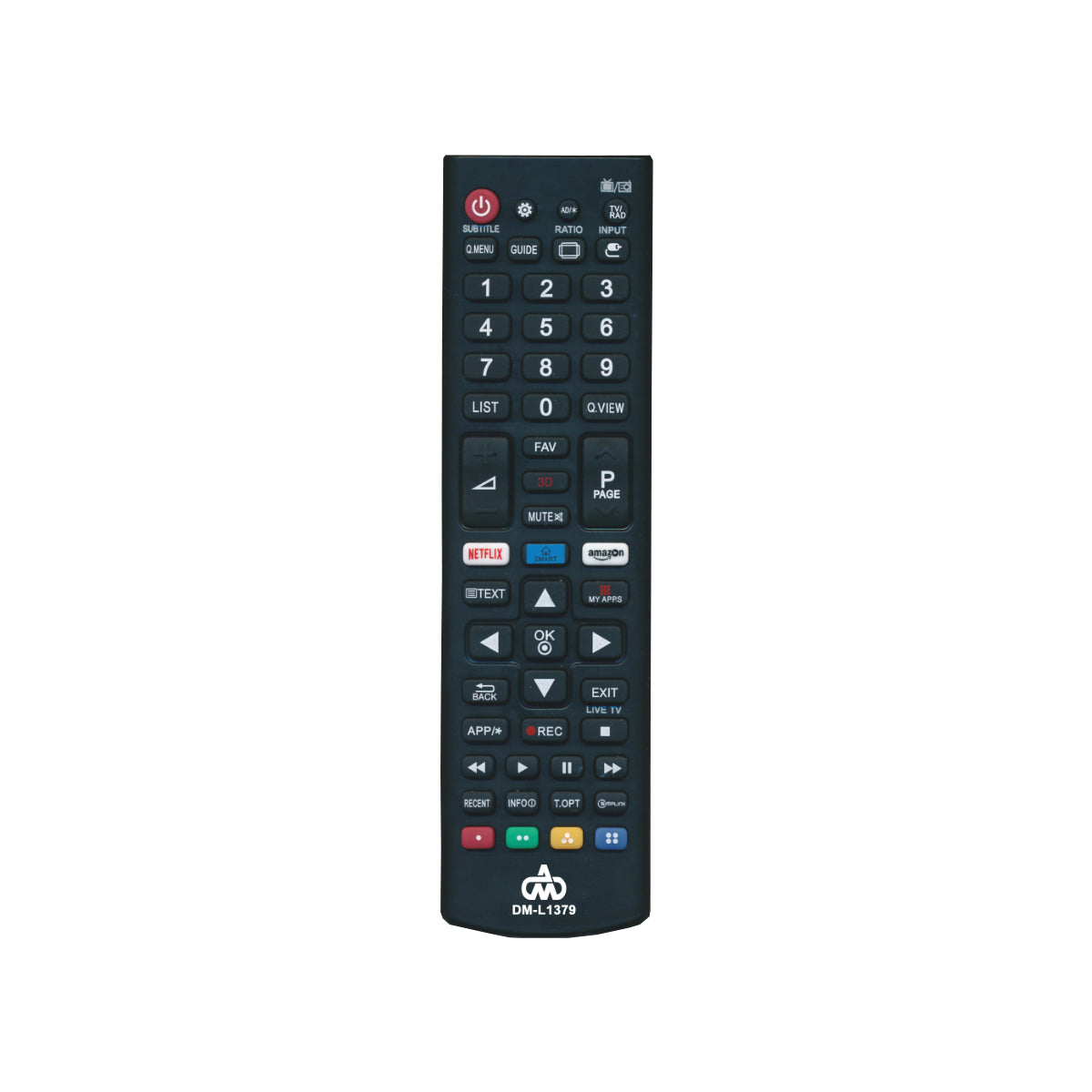 Universal τηλεχειριστήριο TV LG