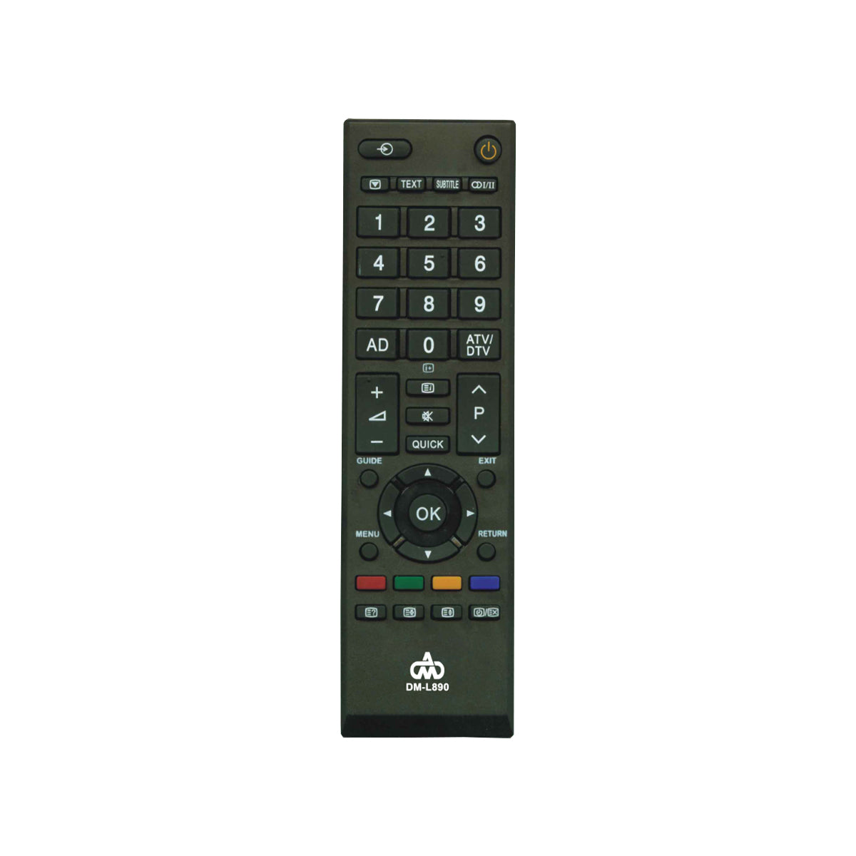 Universal τηλεχειριστήριο TV TOSHIBA