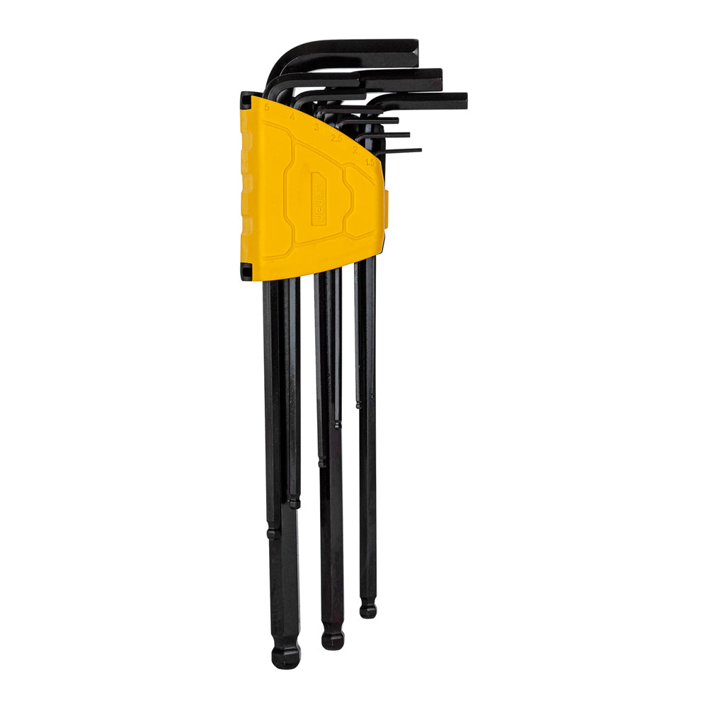 DELI Ball Point HEX Keys 1.5-10MM 9PCS Set Black