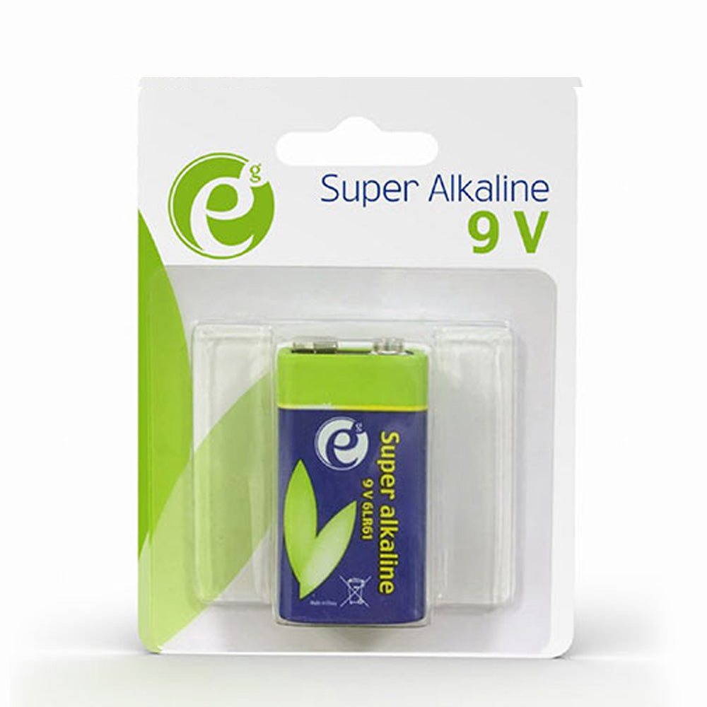 ENERGENIE Alkaline 9V 6LR61 Battery Retail Pack