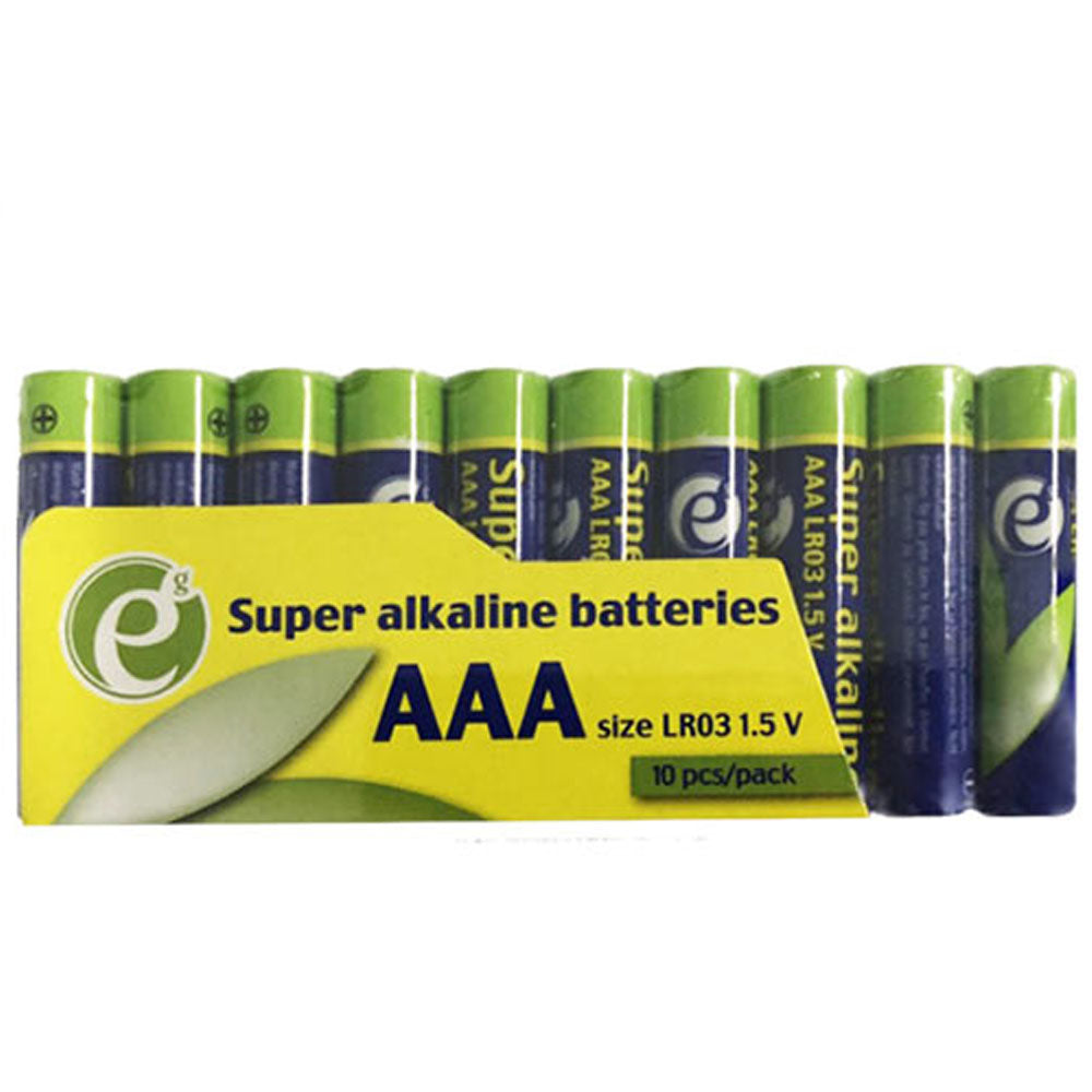 ENERGENIE Super Alkaline AAA Batterry 10PACK