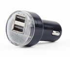 ENERGENIE 2-Port USB Car Charger 2.1 A Black