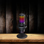 White Shark Touch Control Microphone DSM-07 RGB Light Black
