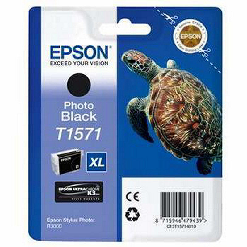 Ink Epson T157140 XL Photo Black with pigment ink