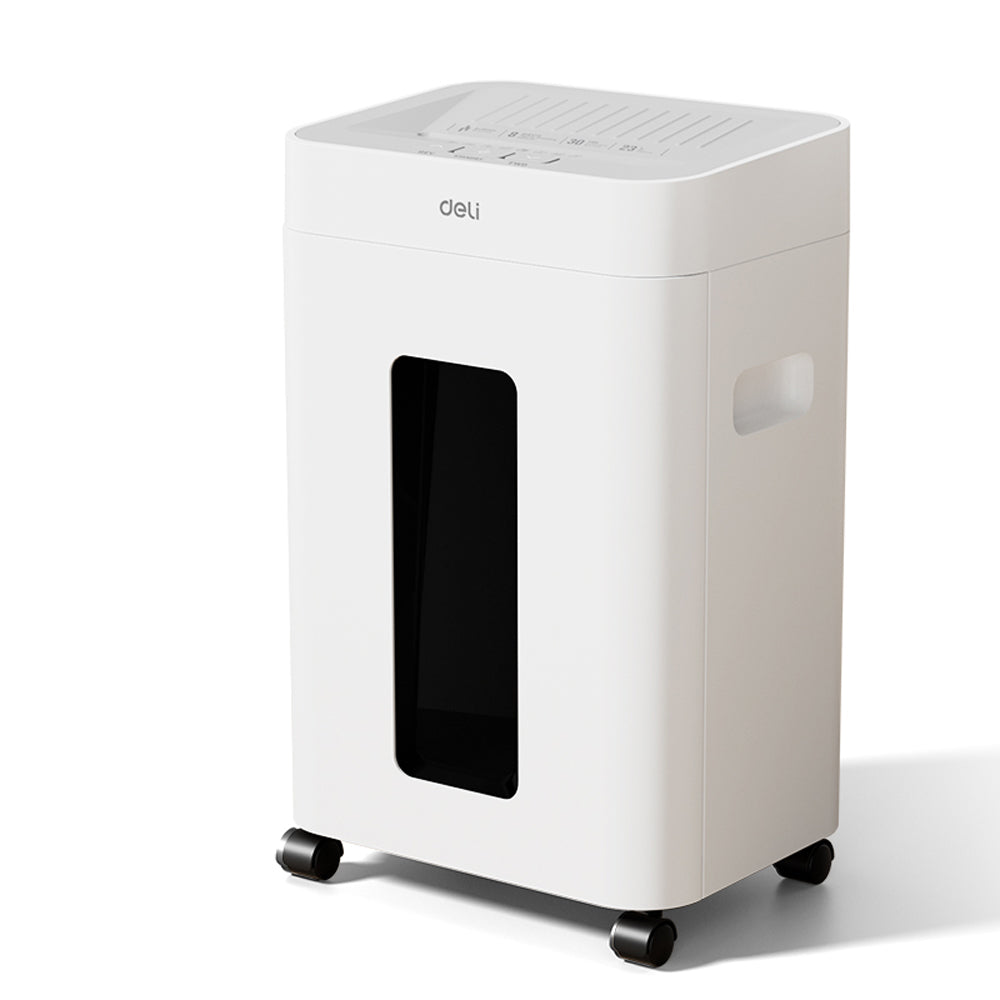 DELI P5 Ultra Silence Paper Shredder 23L White