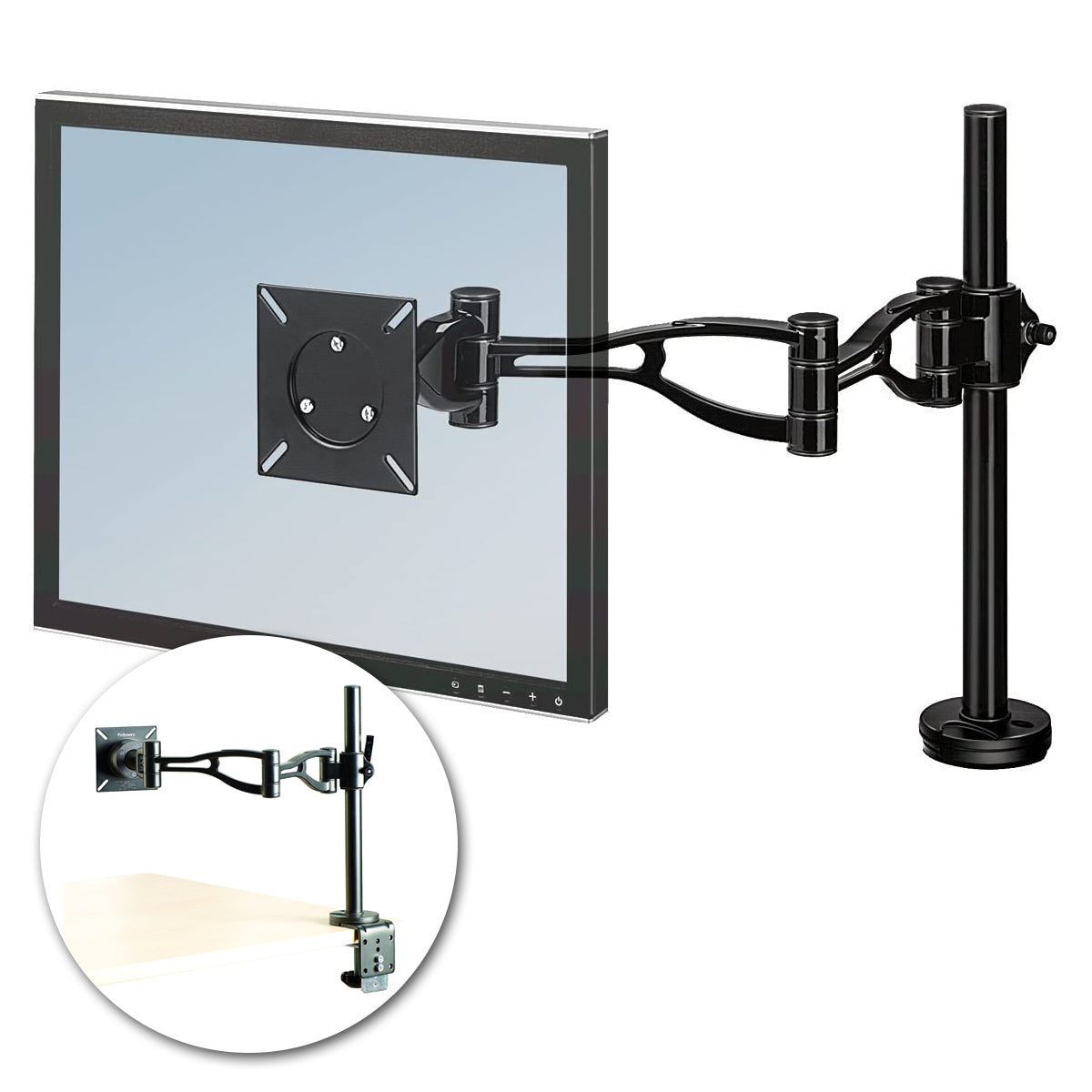 Βραχίονας οθόνης Fellowes Professional Series Freestanding Single Arm 8041601