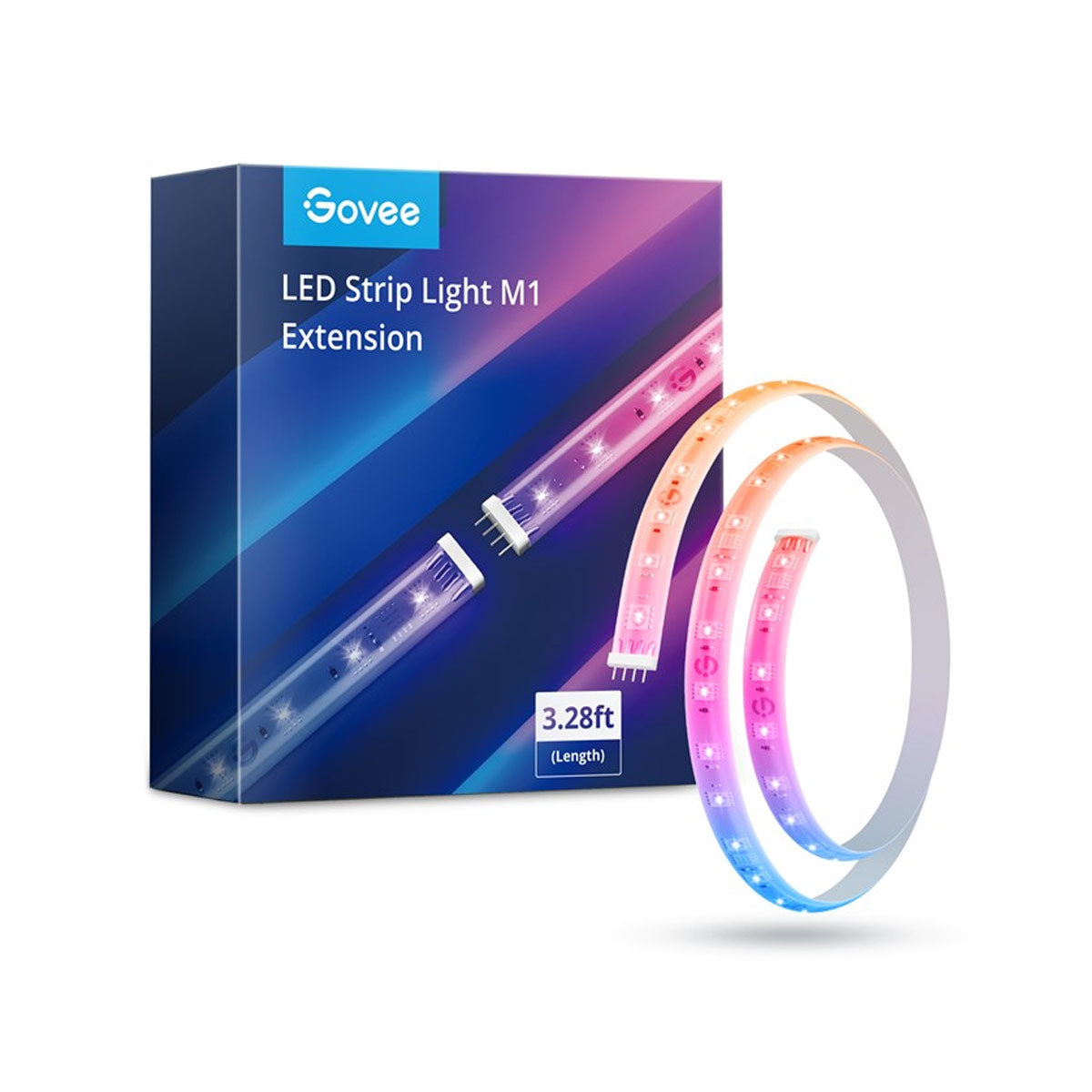 Govee H100E LED Strip Light M1 Matter Compatible 1m Extension