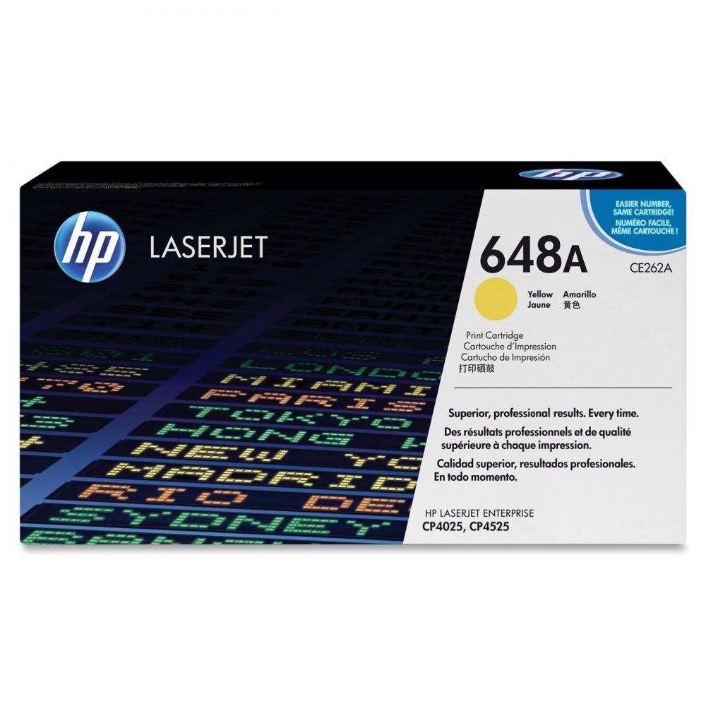 Toner Laser HP LJ Color CP4025 Yellow 11K Pgs