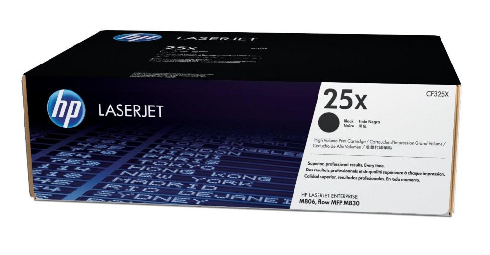 Toner Laser HP 25X M806 Black 34.5k M830