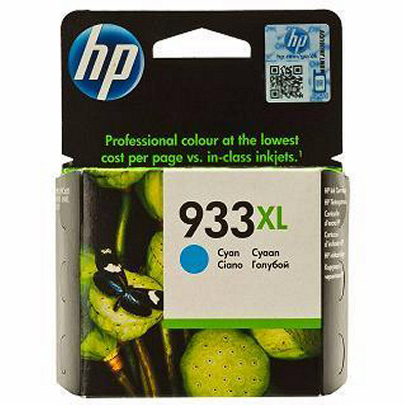 Ink HP No 933XL Cyan Ink Crtr