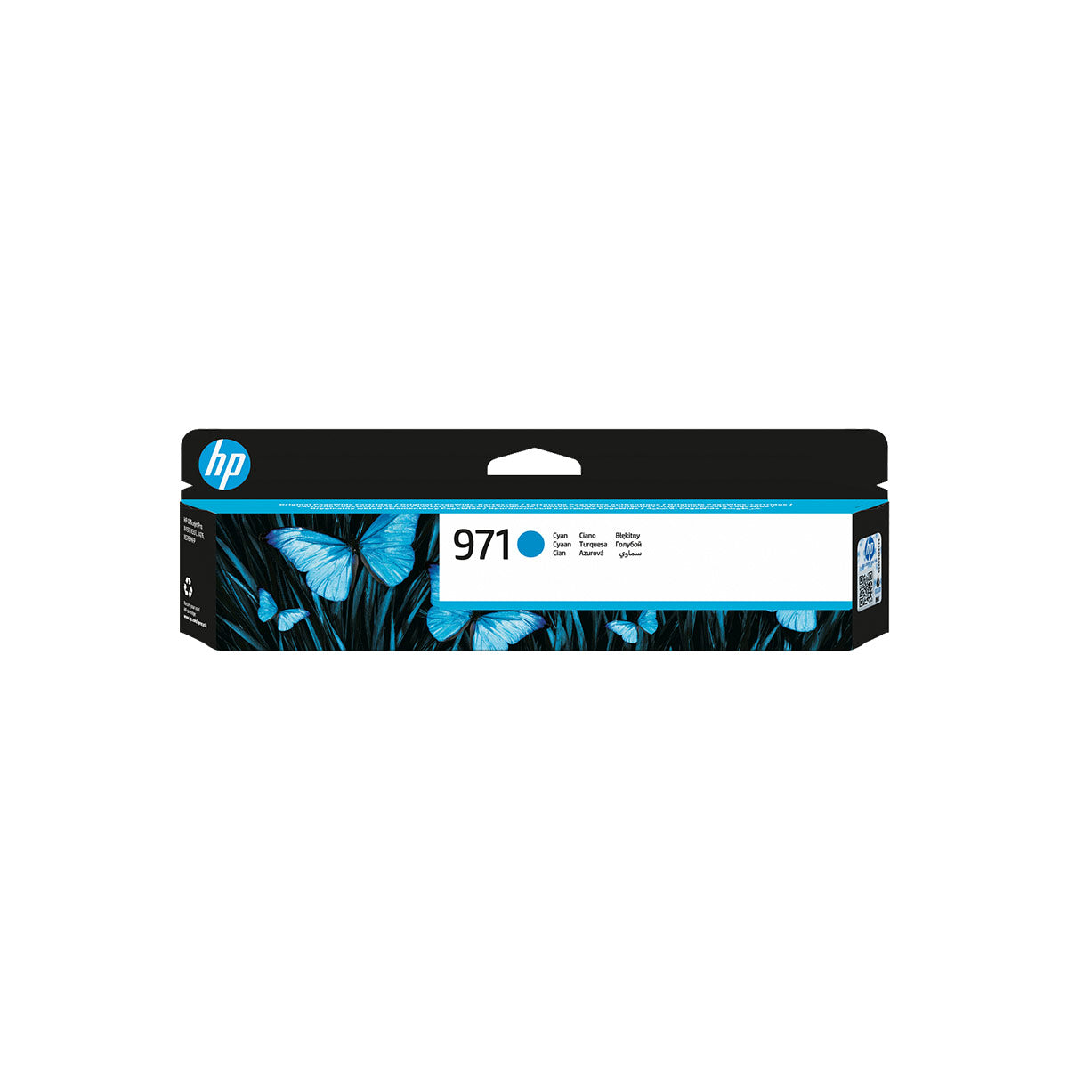 Ink HP No 971 Cyan Ink Crtr 2500 pages