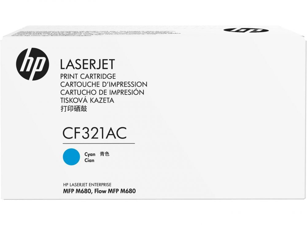 Toner Laser HP LJ MFP M680 Cyan 16,5K Pgs