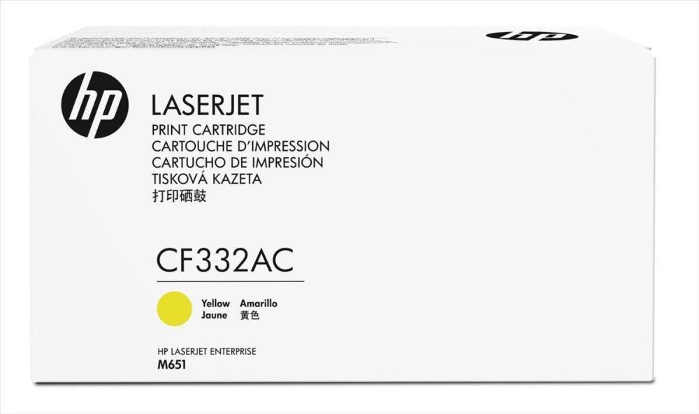 Toner Color LJ Enterprise M651 Yellow - Contractual 15K Pgs