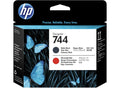 Ink HP No 744 Printhead Matte Black and Red