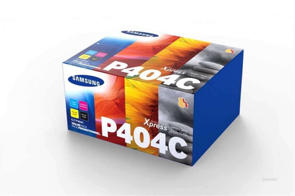Toner Laser - CLT-P404C Rainbow kit (1blk-1Cyan-1Magenta-1Yellow)