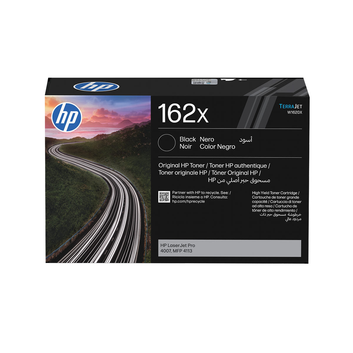 HP 162X High Yield Black Original LaserJet Toner Cartridge