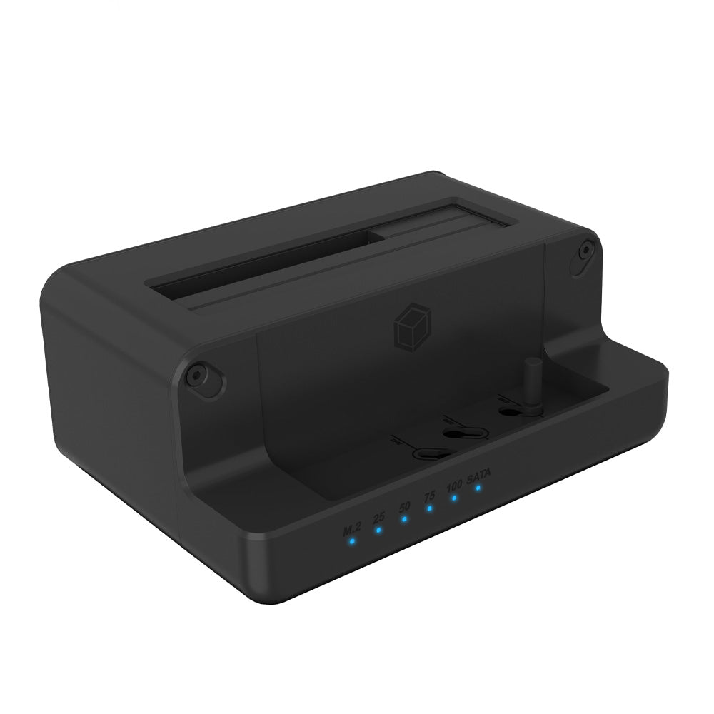 ICY Box Docking & Clone Station For M.2 NVMe SSD & 2.5''/3.5'' SATA SSD/HDD