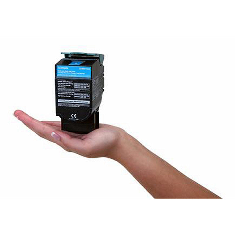 Toner Laser Lexmark C540H1C Cyan Standard Yield 2.K Pgs