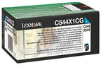 Toner Laser Lexmark C544X1C Cyan High Yield 4K Pgs