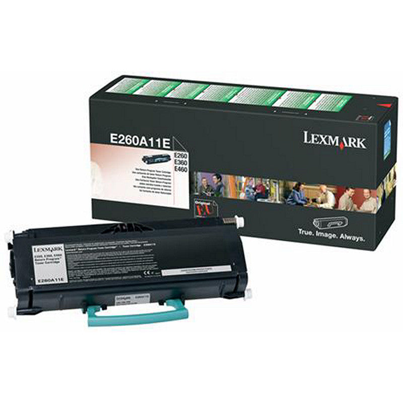 Toner Laser Lexmark 260A11E Black Low Yield 3.5K Pgs.