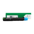 Toner Laser Lexmark 85D0HC0 High Yield Cyan - 16.5k Pgs