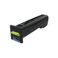 Toner Laser Lexmark 82K2XC0 Cyan Extra High Yield 22k pgs