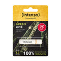 Intenso USB-Stick USB 3.2, 32 GB, Green Line - 3540480