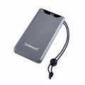 Intenso F10000 Power Bank 10000mAh 20W με Θύρα USB-A και Θύρα USB-C Quick Charge 3.0 Grey - 7332034