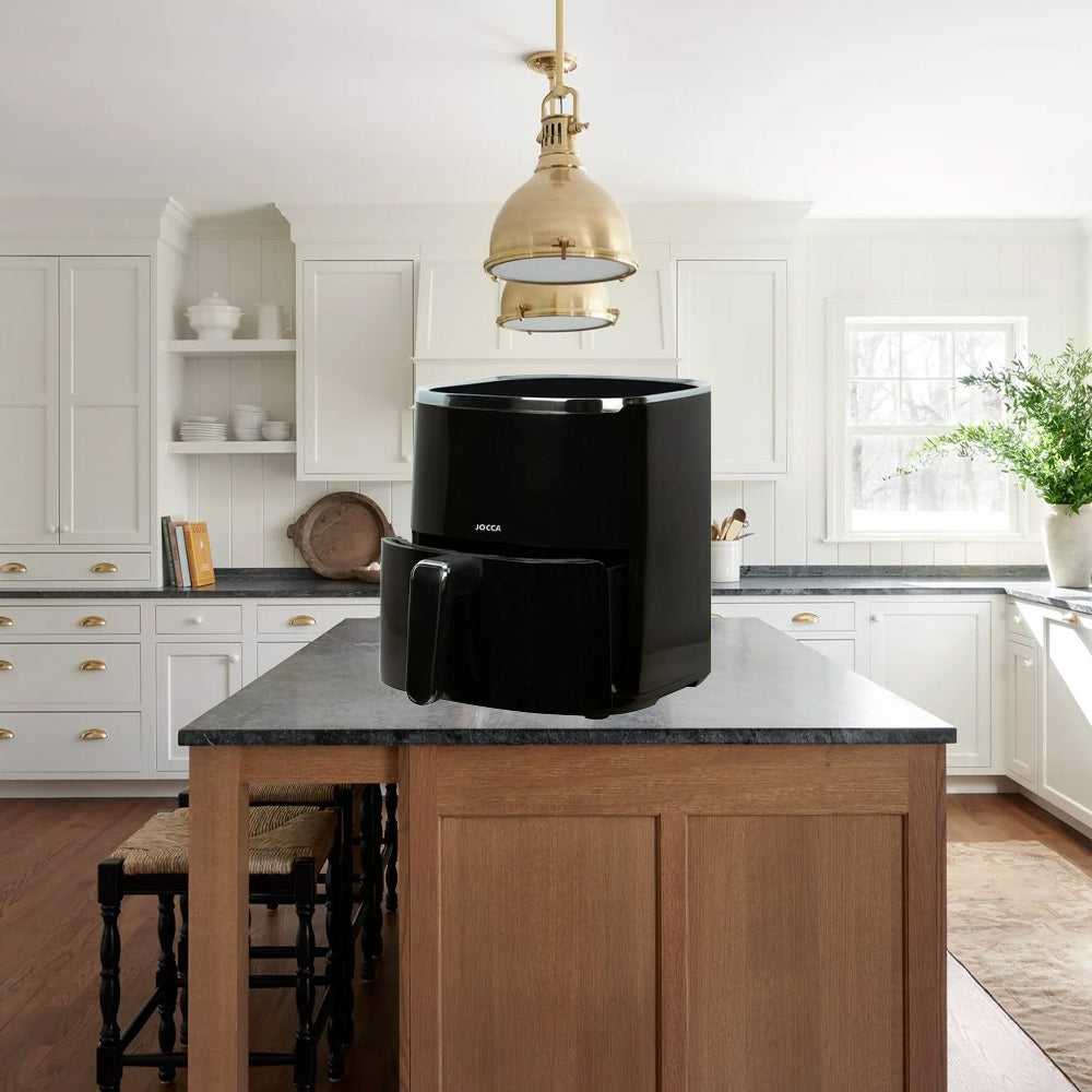 JOCCA 5L Digital Air Fryer 1450W Total Black