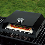 JOCCA Stainless Steel Pizza Oven For Barbecues Black