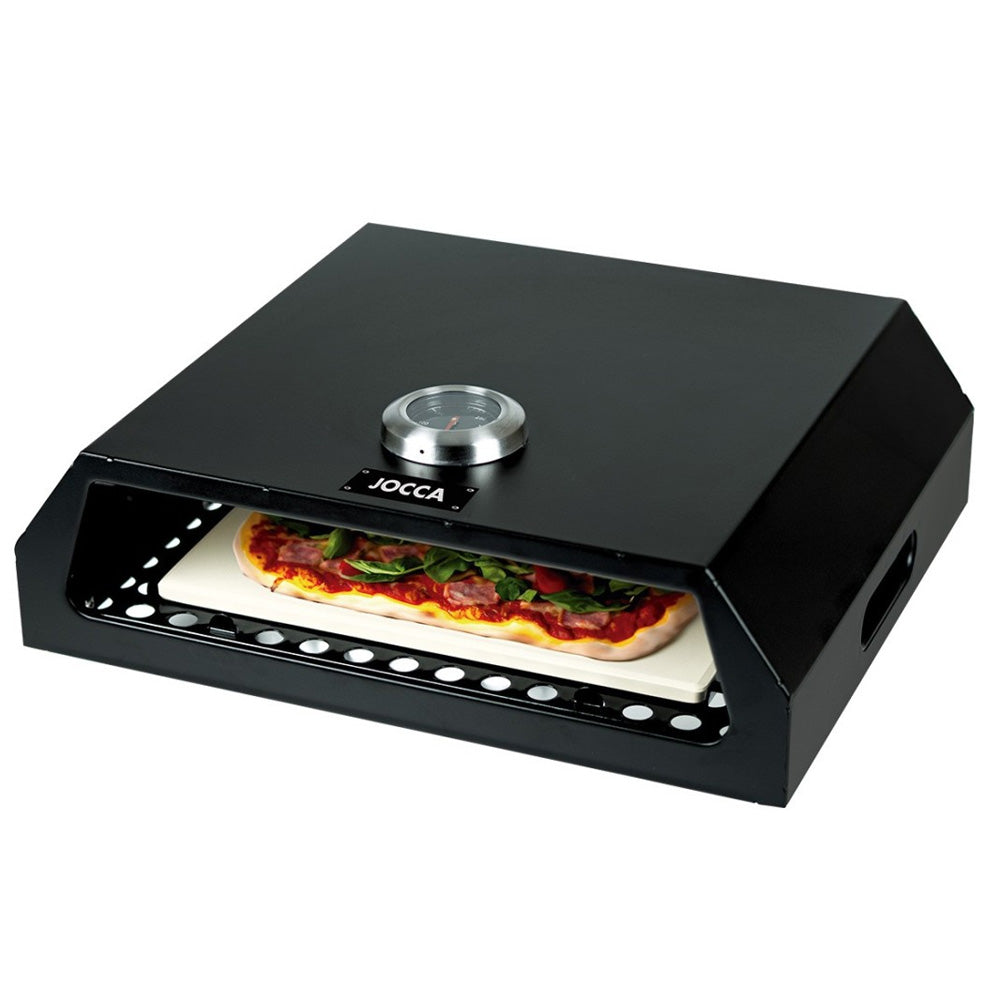 JOCCA Stainless Steel Pizza Oven For Barbecues Black