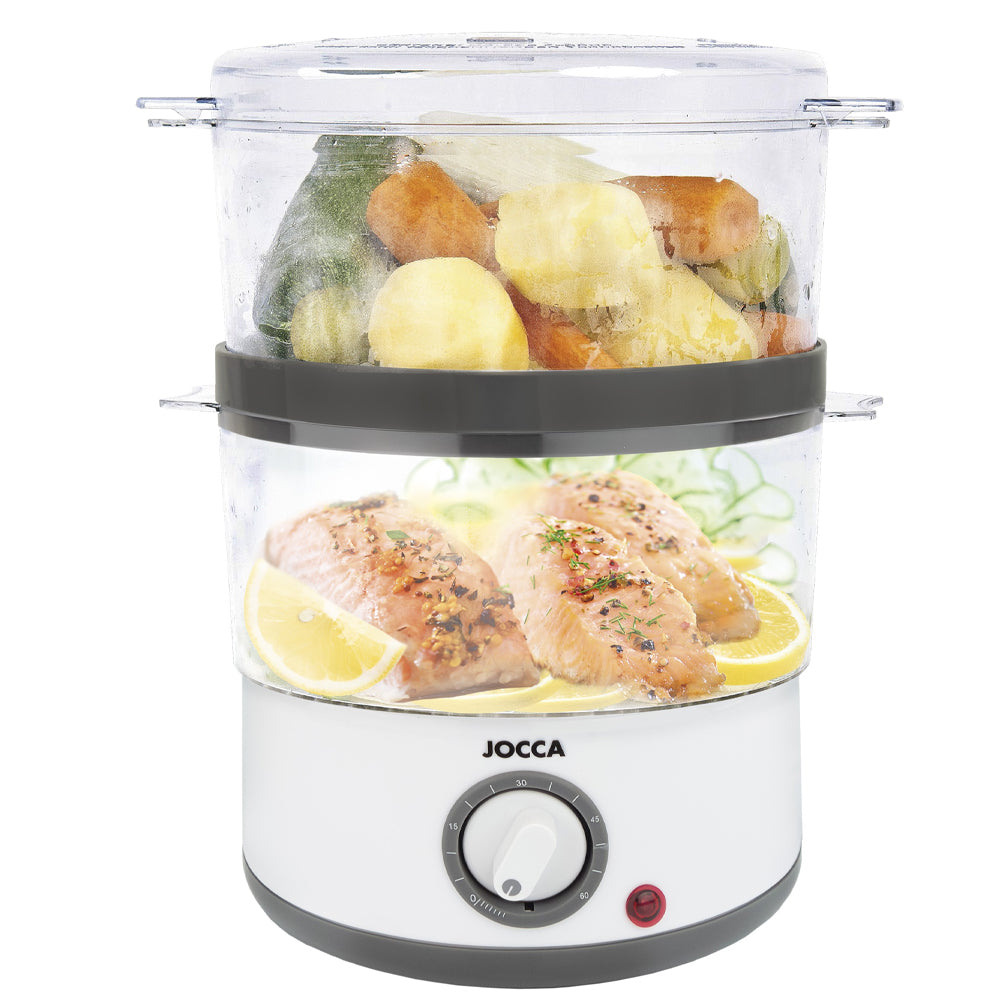 JOCCA Food Steamer White
