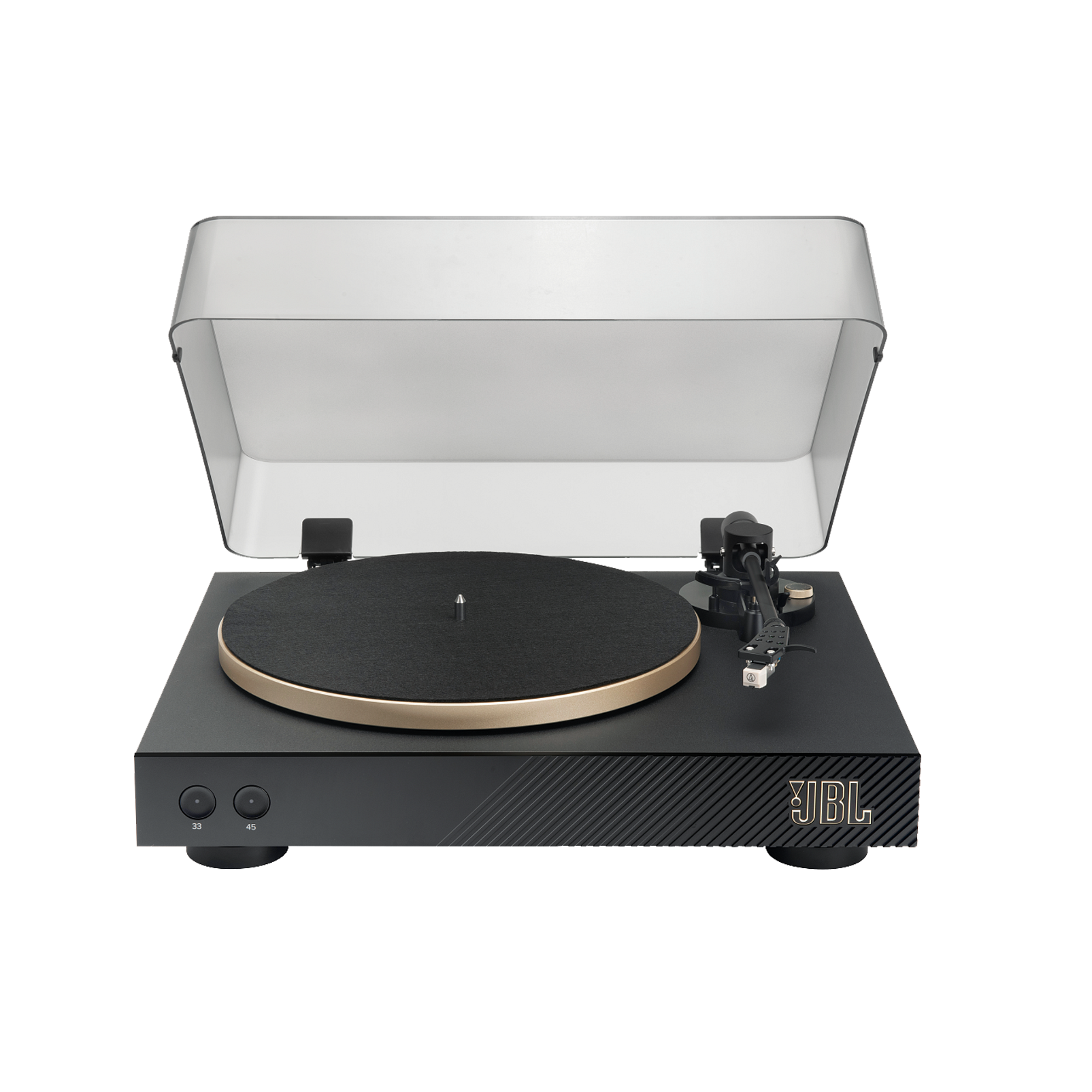 JBL Spinner BT, Bluetooth Turntable, (Black & Gold)