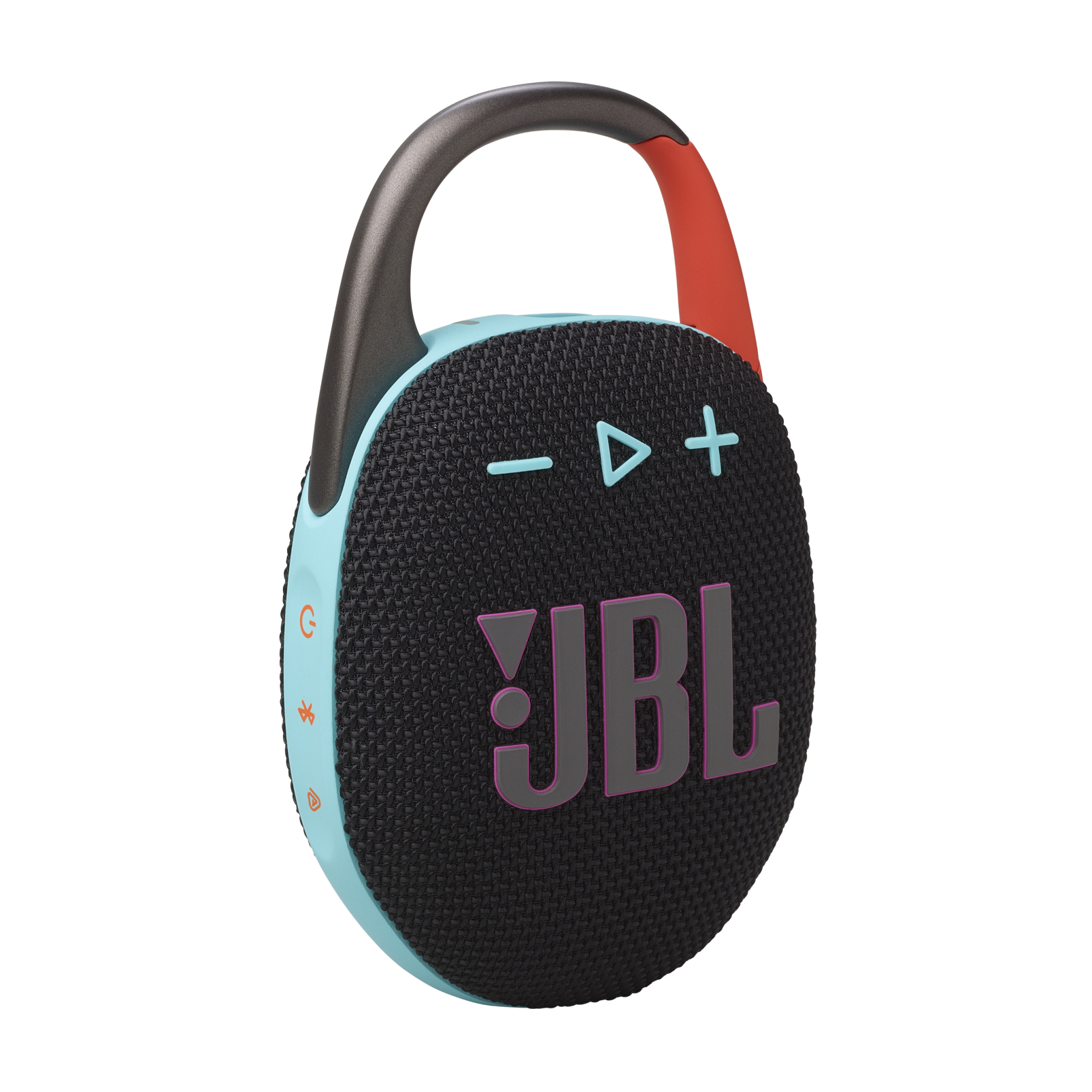 JBL Clip 5, Portable Bluetooth Speaker, Water/Dust proof IP67, (ΜΑΥΡΟ ΑΣΠΡΟ ΜΠΛΕ ΡΟΖ ΚΟΚΚΙΝΟ)