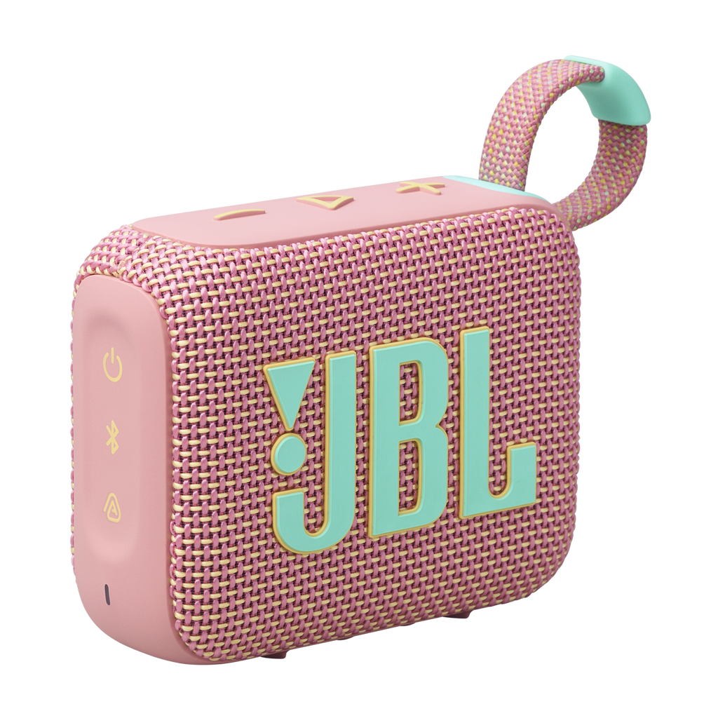 JBL GO4, Portable Bluetooth Speaker, Water/Dust proof IP67, (Pink)