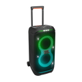 JBL Partybox Stage 320, Portable BT Party Speaker, Light Effect, Wheels (Black)