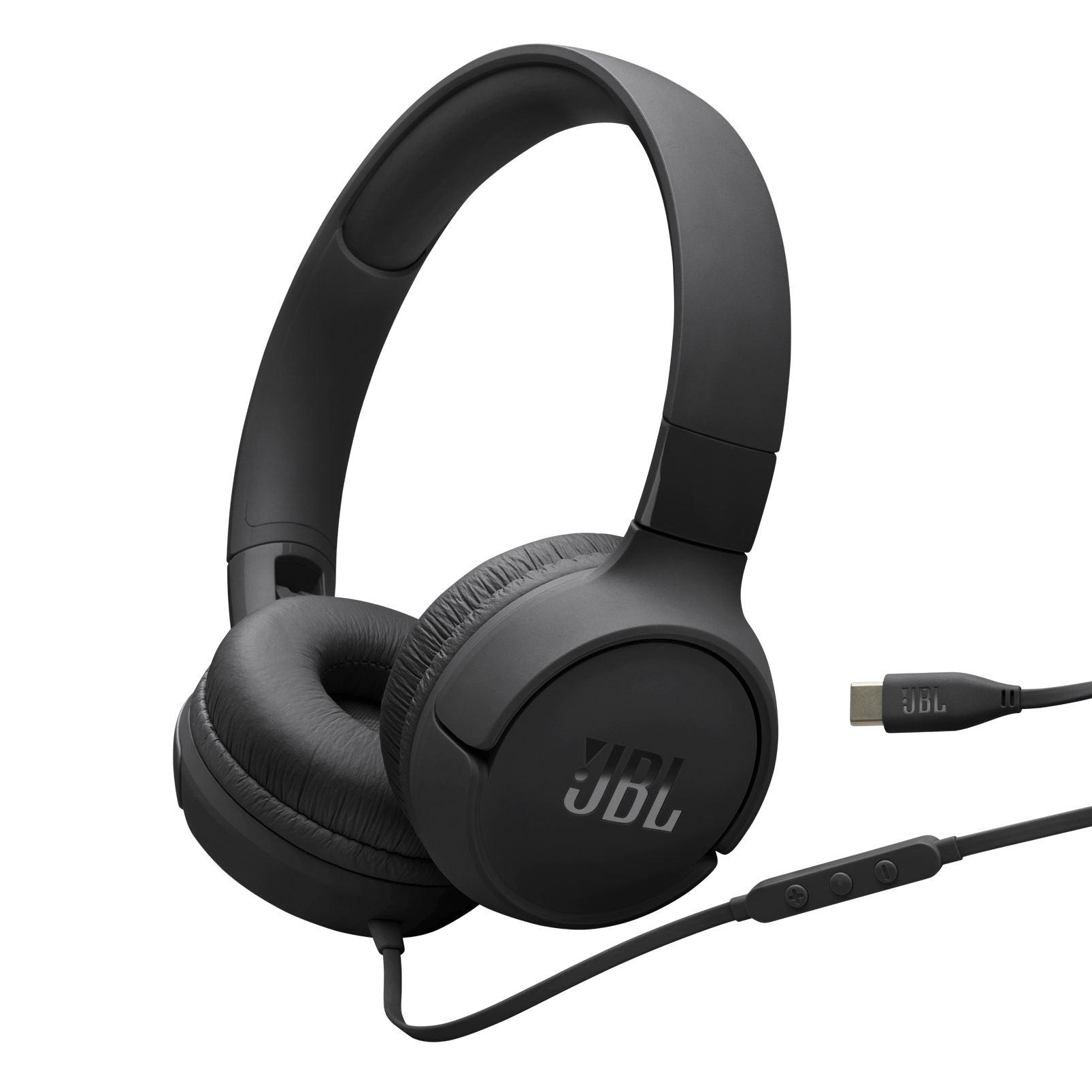 JBL Tune 520C, On-Ear Wired Headphones, USB-C, Hi-Res, (Black, Blue, Purple, White)