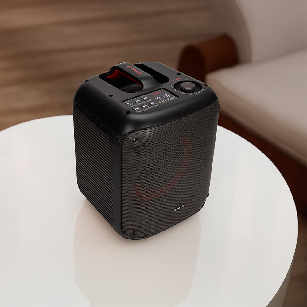 AIWA Bluetooth Portable Party Speaker With 8” Hyperbass Woofer
