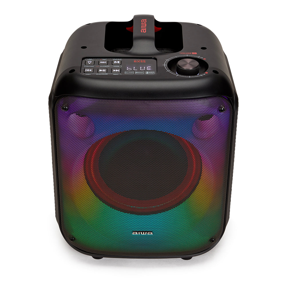 AIWA Bluetooth Portable Party Speaker With 8” Hyperbass Woofer