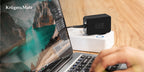 Universal φορτιστής laptop USB-C 45W για Dell/HP/Lenovo/Sony/Samsung με αποσπώμενο καλώδio Kruger&Matz