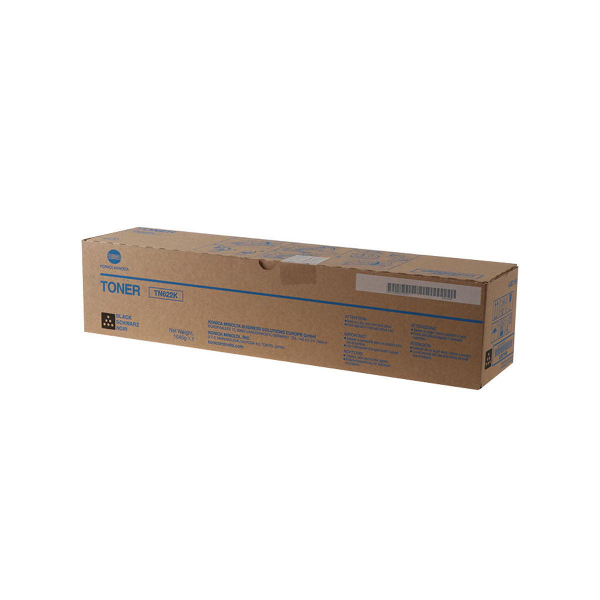 Konica Minolta TN-622K Black Toner - A5E7150