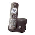 Ασύρματο Τηλέφωνο Panasonic KX-TG6851GRA Καφέ