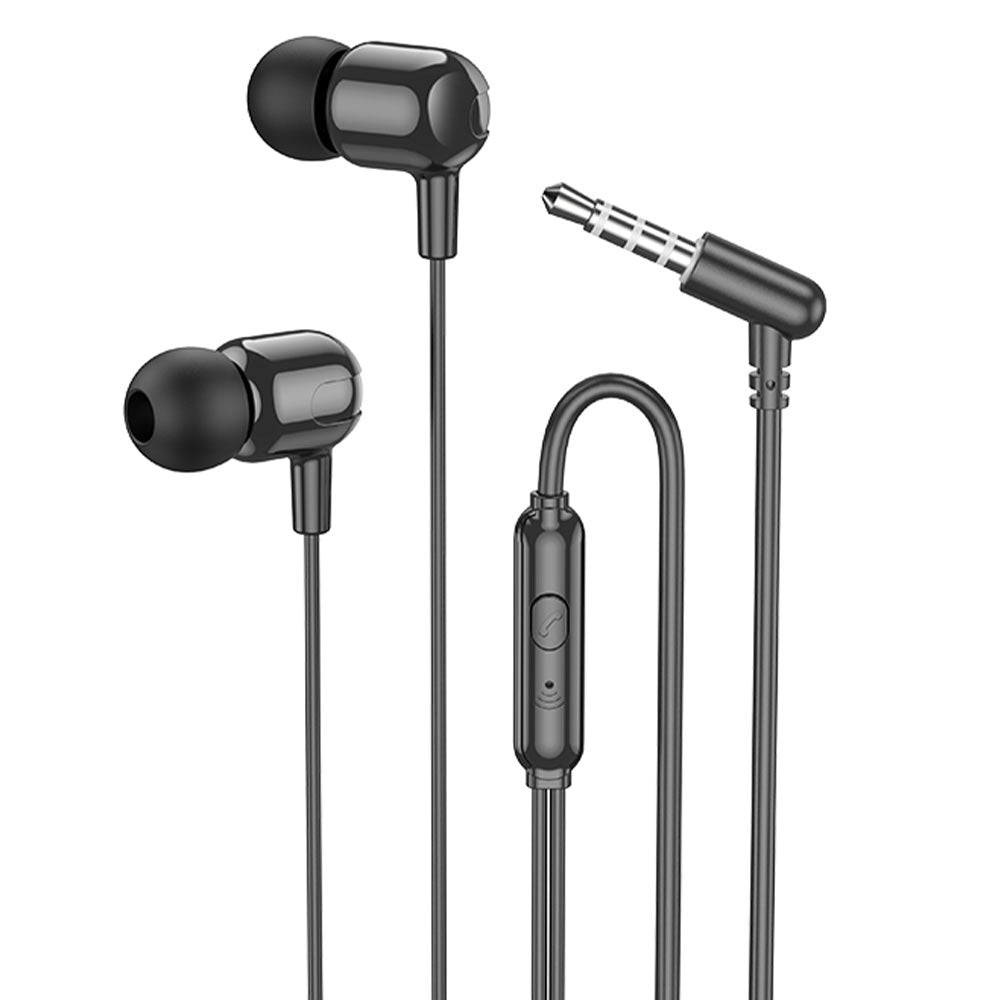 LAMTECH Fashionable 3,5MM Earphones With MIC Black
