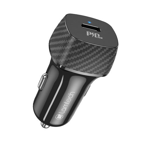 LAMTECH Premium Fast IN-Car Charger Type-C PD25W Black