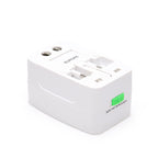 LAMTECH Universal Travel Adapter With 2 USB Port 4 Different Plugs