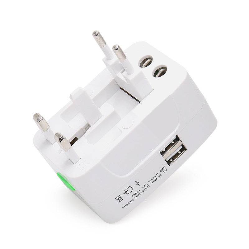 LAMTECH Universal Travel Adapter With 2 USB Port 4 Different Plugs