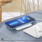LAMTECH Wireless Fast Charger 15W With Stand White