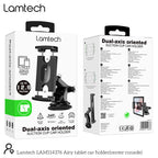 LAMTECH Dual-Axis Car Holder For Tablets & Smartphones UP TO 12.9'